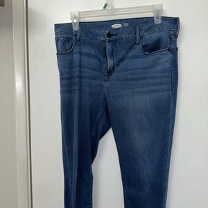 Old Navy Womens Sz 12 Med Wash Mid Rise Rockstar Super Skinny Jeans